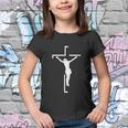 Jesus On Cross Funny Christian Youth T-shirt