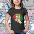 Juneteenth Free Ish Since 1865 Lips African Melanin Girl Youth T-shirt