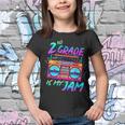 Kids 2Nd Grade Is My Jam Vintage 80S Boombox Teacher Student Youth T-shirt