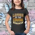 Leader Of The Cousin Crew Big Cousin Squad Oldest Cousin Gift Youth T-shirt