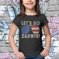 Lets Go Darwin Sarcastic Tshirt Youth T-shirt