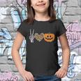 Love Heart Pumpkin Halloween Quote Youth T-shirt