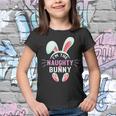 Matching Family Easter Party Graphic Im The Naughty Bunny Youth T-shirt
