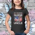 My Favorite Nurse Calls Me Uncle Funny 4Th Of July Youth T-shirt