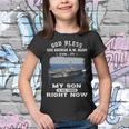 My Son Is On Uss Uss George H W Bush Cvn Youth T-shirt