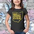 Ohio Worst State Ever Tshirt Youth T-shirt