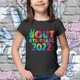 Peace Out 4Th Grade 2022 Tie Dye Happy Last Day Of School Funny Gift Youth T-shirt