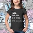 Pops The Man The Myth The Legend Youth T-shirt