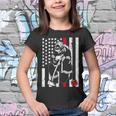 Praying Firefighter Thin Red Line Tshirt Youth T-shirt