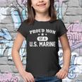 Proud Mom Of A US Marine Mothers Day Youth T-shirt