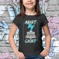 Retro Abort The Court Pro Choice Youth T-shirt