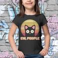 Retro Ew People Funny Cat Youth T-shirt