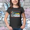 Retro Glacier National Park 80S Bear Graphic 80S Meaningful Gift Youth T-shirt