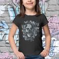 Scary Devil Skull Youth T-shirt