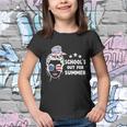 Schools Out For Summer Last Day Of School Messy Bun Us Gift Youth T-shirt
