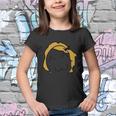 Silhouette Design Derp Meme Funny Troll Face Youth T-shirt