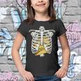 Skeleton Rib Cage Filled With Tacos Tshirt Youth T-shirt