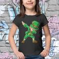 St Patricks Day Dabbing Leprechaun Boys Kids Men Dab Youth Youth T-shirt