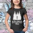 Stupid Tree Disc Golf Tshirt Youth T-shirt