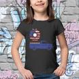 Sunflower American Flag Truck 4Th Of July Independence Day Patriotic Youth T-shirt