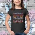 Teaching On Twosday Teach Teacher School Grade Children Job Gift Youth T-shirt