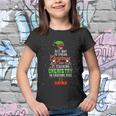 The Best Way To Spread Christmas Cheer Is Teaching Chemistry Youth T-shirt