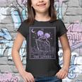 The Lovers Skeleton Tarot Card Vi Vintage Halloween Youth T-shirt