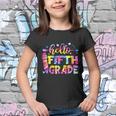 Tie Dye Hello Fifth Grade Teacher Student Back To School Youth T-shirt