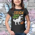 Trick Rawr Treat Dinosaur Trex Toddler Boys Halloween Kids Youth T-shirt