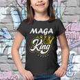 Ultra Maga King Crown Usa Trump 2024 Anti Biden Tshirt Youth T-shirt