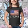Ultra Maga Shirt Maga King Funny Anti Biden Us Flag Pro Trump Trendy Tshirt V2 Youth T-shirt