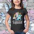 Unicorn Squad Magical Unicorn Riding Narwhal Youth T-shirt