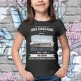 Uss Cascade Ad Youth T-shirt
