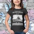 Uss New Mexico Bb Youth T-shirt