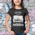 Uss Pope Dd 225 Dd Youth T-shirt