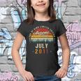 Vintage 11Th Birthday Awesome Since July 2011 Epic Legend Youth T-shirt