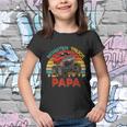 Vintage Retro Monster Truck Papa Driver Lover Fathers Day Youth T-shirt