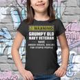 Warning Grumpy V2 Youth T-shirt