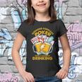 Weekend Forecast Poker With A Chance Of Drinking Youth T-shirt