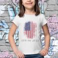 4Th Of July Usa Flag Vintage Distressed Independence Day Great Gift Youth T-shirt