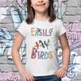 Easily Distracted By Birds Gift Funny Bird Gift Youth T-shirt