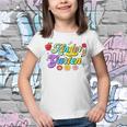 Groovy Kindergarten Vibes Retro Back To School Teachers Kids Youth T-shirt