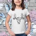 Pro Choice Uterus Middle Finger Feminism Feminist Reproductive Rights Youth T-shirt