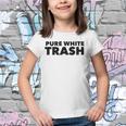 Pure White Trash Funny Redneck Youth T-shirt