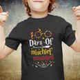 100 Days Of Mischief Managed 100Th Day Of School Youth T-shirt