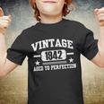 1942 Vintage Aged To Perfection Birthday Gift Tshirt Youth T-shirt