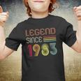 39 Year Old Gifts Legend Since 1983 39Th Birthday Retro Youth T-shirt