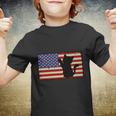 4Th Of July Cat Meowica Cat Lover Youth T-shirt