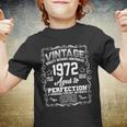 50Th Birthday Vintage 1972 Aged To Perfection Genuine Tshirt Youth T-shirt