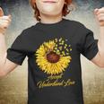 Accept Understand Love Sunflower Autism Tshirt Youth T-shirt